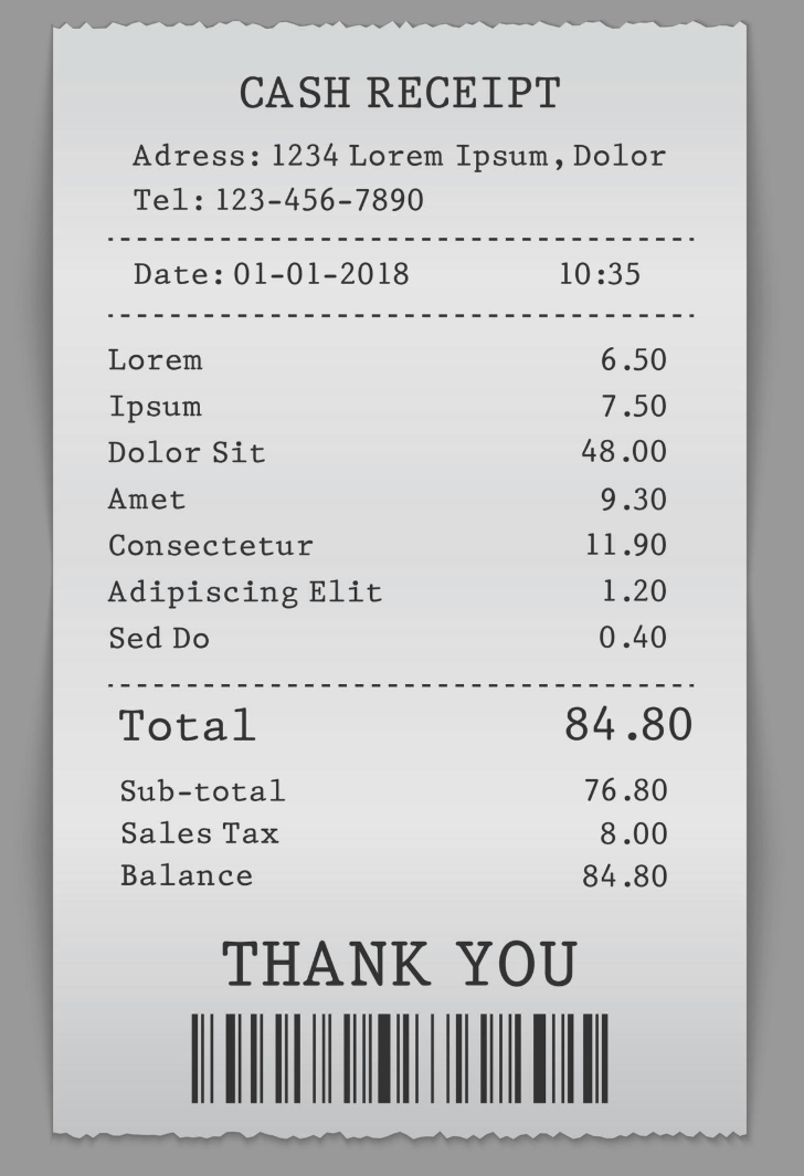 Esempio codice di spedizione